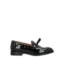 【送料無料】 チャーチ レディース スリッポン・ローファー シューズ Loafers Black