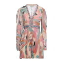 【送料無料】 エトロ レディース ワンピース トップス Mini dresses Pink