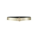 【送料無料】 ツインセット レディース ベルト アクセサリー Belts Metallic