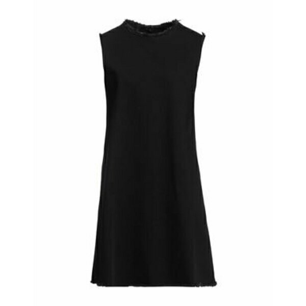 【送料無料】 ラフ・シモンズ レディース ワンピース トップス Mini dresses Black