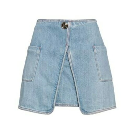【送料無料】 バルマン レディース スカート ボトムス Denim skirts Blue 【送料無料】 バルマン レディース スカート ボトムス Denim skirts Blue
