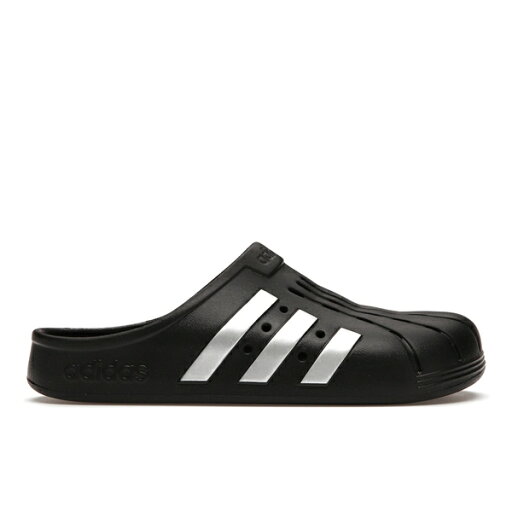 adidas アディダス メンズ スニーカー 【adidas Adilette Clog Black Silver】 サイズ US_M_13 Core Black/Silver Metallic/Core Black adidas アディダス メンズ スニーカー 【adidas Adilette Clog Black Silver】 サイズ US_M_13 Core Black/Silver Metallic/Core Black