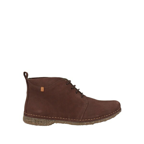 【送料無料】 エルナチュラリスタ レディース ブーツ シューズ Ankle boots Brown