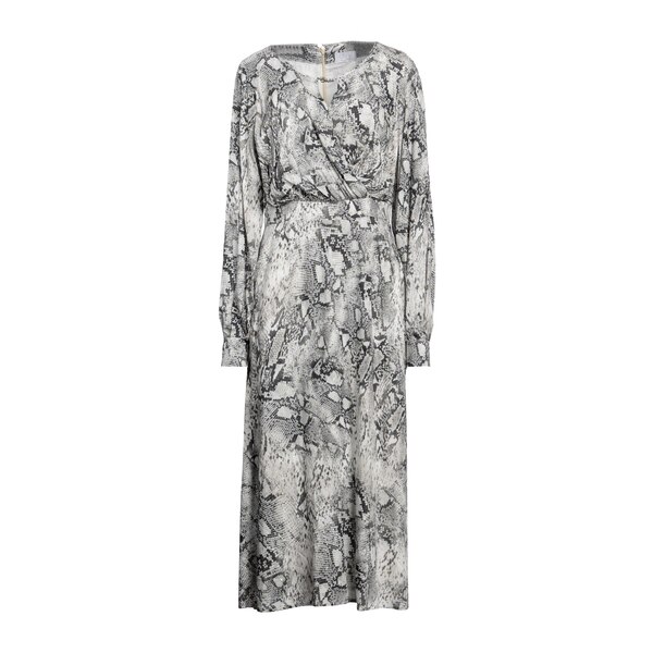 【送料無料】 クリップス レディース ワンピース トップス Midi dresses Grey