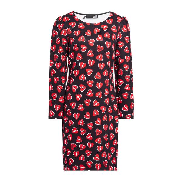 【送料無料】 モスキーノ レディース ワンピース トップス Mini dresses Black