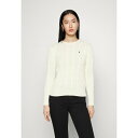 ラルフローレン ラルフローレン レディース ニット&セーター アウター JULIANNA LONG SLEEVE - Jumper - cream