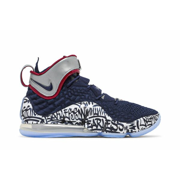 Nike ナイキ メンズ スニーカー 【LeBron 17 'LeBron 4 Cold Blue Graffiti'】 サイズ US_7.5(25.5cm)
