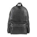 オルチアーニ メンズ バックパック・リュックサック バッグ Leather Backpack Ner Nero