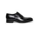 サントーニ メンズ スリッポン・ローファー シューズ Black Oxford Shoe Nero