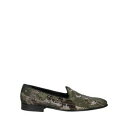 【送料無料】 エトロ メンズ スリッポン・ローファー シューズ Loafers Green(4)