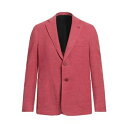 【送料無料】 イザイア メンズ ジャケット&ブルゾン アウター Blazers Red