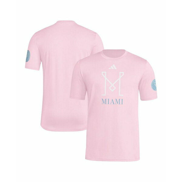 アディダス メンズ シャツ トップス Men's Pink Inter Miami CF 2025 Archive Collection T-Shirt Pink