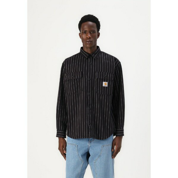カーハート メンズ ジャケット&ブルゾン アウター HENDRY SHIRT - Summer jacket - black