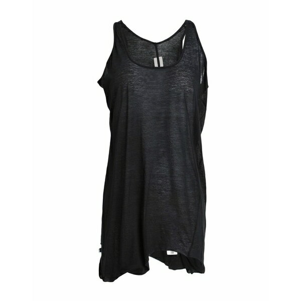 【送料無料】 リックオウエンス レディース カットソー トップス Tank tops Black