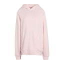 【送料無料】 ナインティパーセント レディース パーカー・スウェットシャツ アウター Sweatshirts Pink