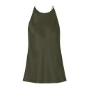 【送料無料】 ロゼッタ・ゲッティ レディース カットソー トップス Tops Military green