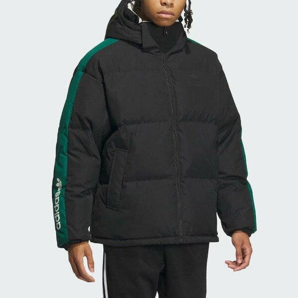 adidas アディダス メンズ スニーカー 【adidas originals Reversible Down Jacket 'Black Green White' IU4827】 サイズ US_M_XXL