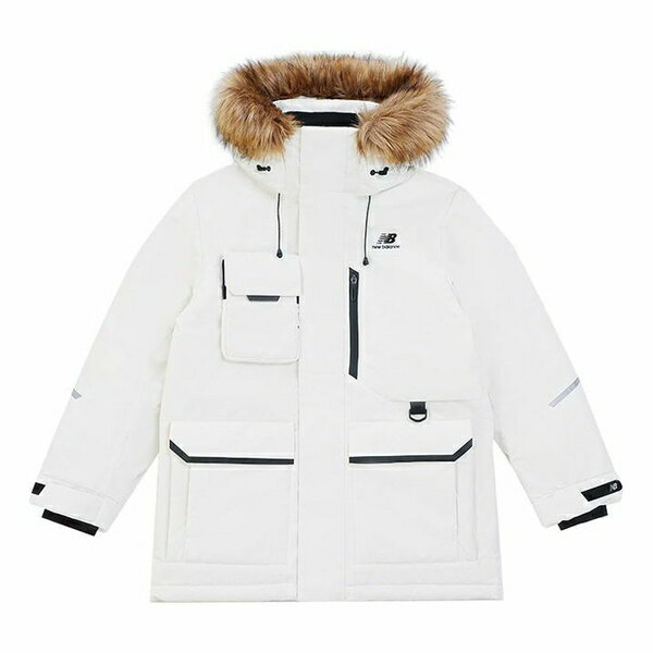 New Balance ニューバランス メンズ スニーカー 【New Balance Logo Down Jacket 'White' 5PC44603-IV】 サイズ US_M_XS