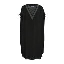 【送料無料】 フィジコ レディース ワンピース トップス Mini dresses Black