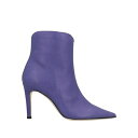 yz hDIbh fB[X u[c V[Y Ankle boots Purple