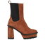 【送料無料】 アペパッツァ レディース ブーツ シューズ Ankle boots Tan