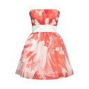 【送料無料】 ハニタ レディース ワンピース トップス Mini dresses Tomato red