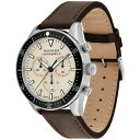 モバド モバド レディース 腕時計 アクセサリー Men's Swiss Chronograph Calendoplan S Cognac Leather Strap Watch 42mm Brown