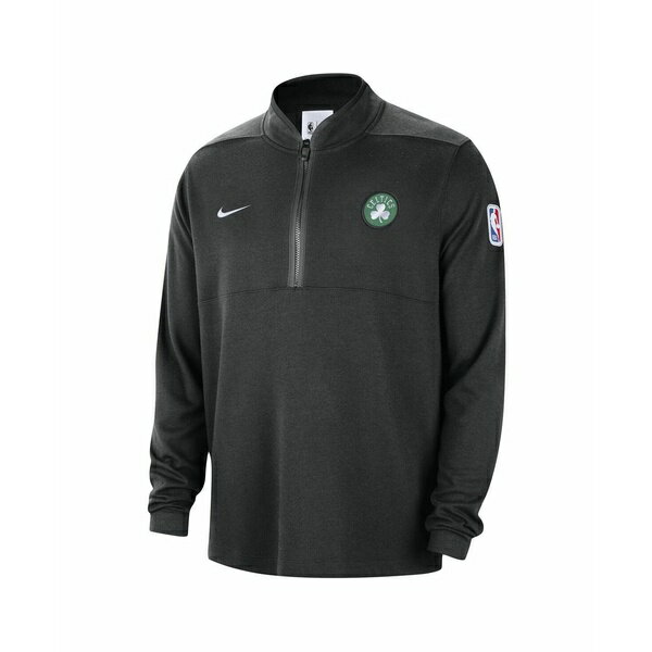 ナイキ ブルゾン レディース ナイキ レディース ジャケット＆ブルゾン アウター Men's Black Boston Celtics 2023/24 Authentic Performance Half-Zip Jacket Black