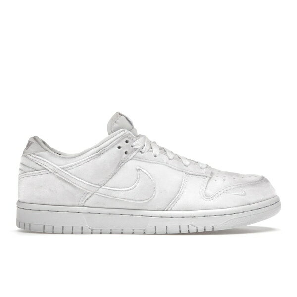 楽天astyNike ナイキ メンズ スニーカー 【Nike Dunk Low】 サイズ US_7.5（25.5cm） Dover Street Market Triple White Velvet