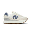 New Balance ニューバランス レディース スニーカー 【Wmns 574+ 'Moonbeam Dark Arctic Grey'】 サイズ US_8(25.0cm) Cream(4)