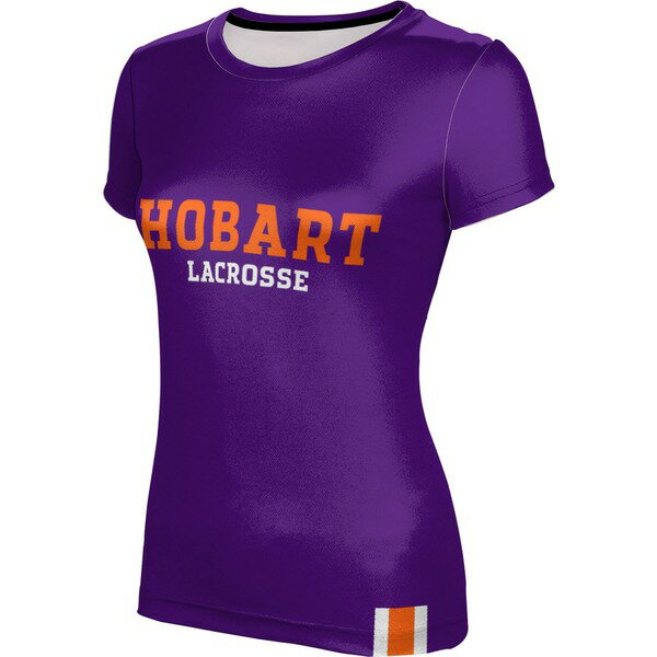 vXtBA fB[X TVc gbvX Hobart & William Smith Colleges ProSphere Women's Lacrosse TShirt Purple