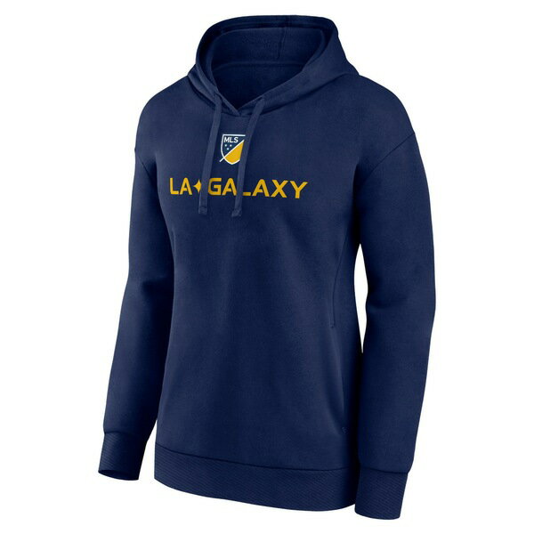 ファナティクス レディース パーカー・スウェットシャツ アウター LA Galaxy Fanatics Branded Women's Shielded Pullover Hoodie Navy