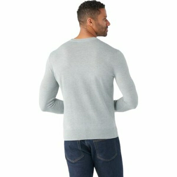 スマートウール メンズ ニット&セーター アウター Sparwood Crew Sweater - Men's Light Gray Heather