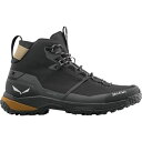サレワ メンズ ハイキング スポーツ Puez 2 Mid PTX Boot - Men's Black/Black