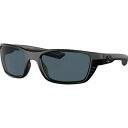 コスタ メンズ サングラス・アイウェア アクセサリー Whitetip 580P Polarized Sunglasses Blackout Gray 580p