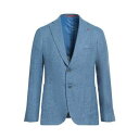 【送料無料】 イザイア メンズ ジャケット&ブルゾン アウター Blazers Blue