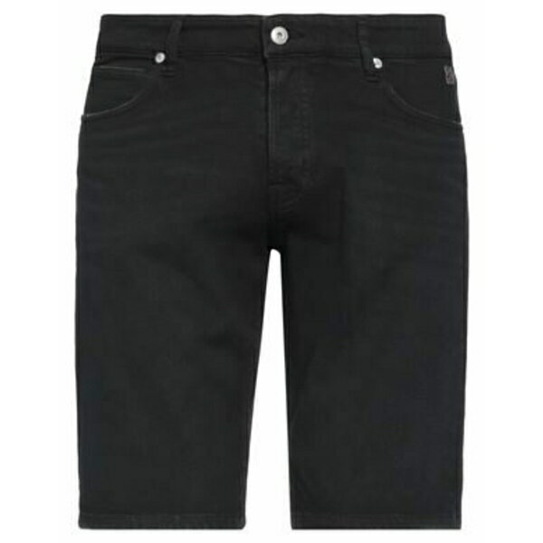 【送料無料】 アールオーロジャーズ メンズ デニムパンツ ボトムス Denim shorts Black