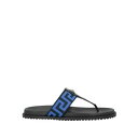 【送料無料】 ヴェルサーチ メンズ サンダル シューズ Thong sandals Black
