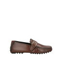 【送料無料】 サントーニ メンズ スリッポン・ローファー シューズ Loafers Brown(4)