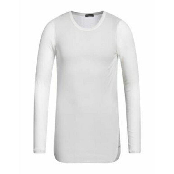 【送料無料】 アン ドゥムルメステール メンズ Tシャツ トップス T-shirts White