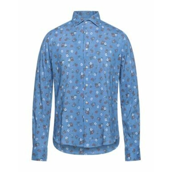 【送料無料】 ロッソピューロ メンズ シャツ トップス Shirts Azure