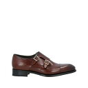 【送料無料】 サントーニ メンズ スリッポン・ローファー シューズ Loafers Brown