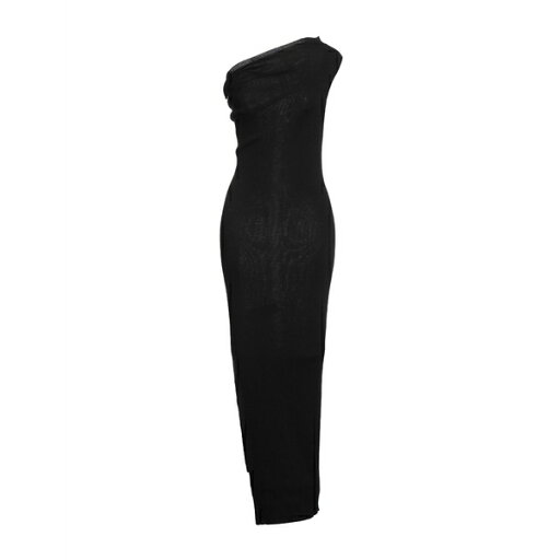 【送料無料】 リックオウエンス レディース ワンピース トップス Maxi dresses Black 【送料無料】 リックオウエンス レディース ワンピース トップス Maxi dresses Black