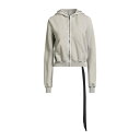 【送料無料】 リックオウエンス レディース パーカー・スウェットシャツ アウター Sweatshirts Green