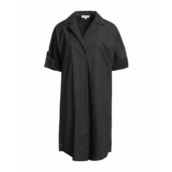 【送料無料】 アントネリ レディース ワンピース トップス Mini dresses Black