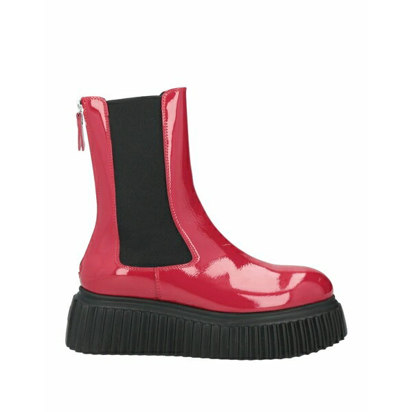 【送料無料】 エージーエル レディース ブーツ シューズ Ankle boots Red