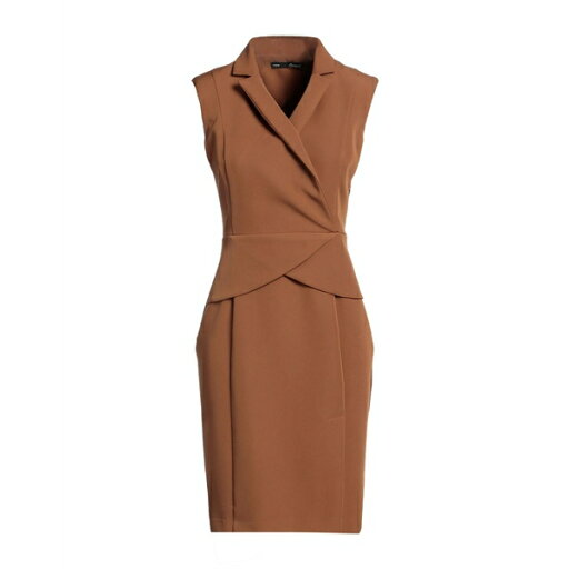 【送料無料】 エーエムエヌ レディース ワンピース トップス Mini dresses Brown 【送料無料】 エーエムエヌ レディース ワンピース トップス Mini dresses Brown