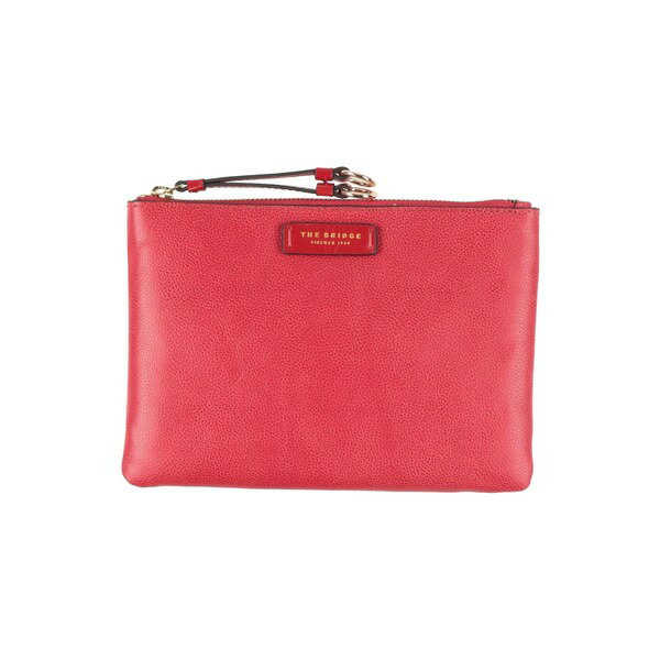 【送料無料】 ザ・ブリッジ レディース クラッチバッグ バッグ Pouches Red