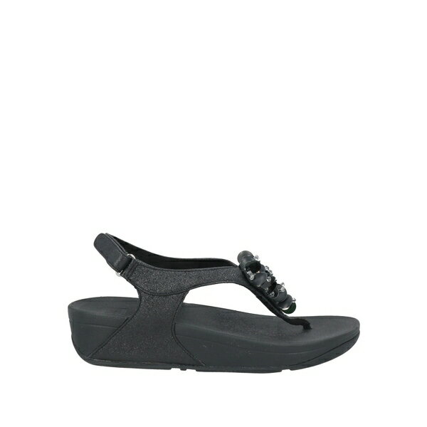 【送料無料】 フィットフロップ レディース サンダル シューズ Thong sandals Black