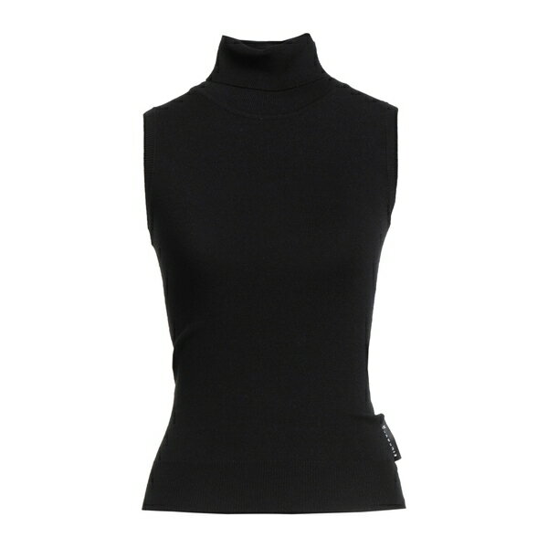 【送料無料】 ジョン リッチモンド レディース ニット&セーター アウター Turtlenecks Black